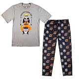 Bioworld Naruto Symbols Men's Sleep Set-Medium Multicolored