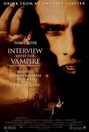 Interview With The Vampire Movie Poster Print 27x40