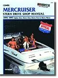 B744 MerCruiser Alpha One Bravo One Two Three Stern Drive Boat Repair Manual 1995 1996 1997