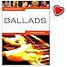 Produktbild Ballads Really Easy Piano - leichte Arrangements von 24 rührenden Balladen für Klavier - mit bunter herzförmiger Notenklammer