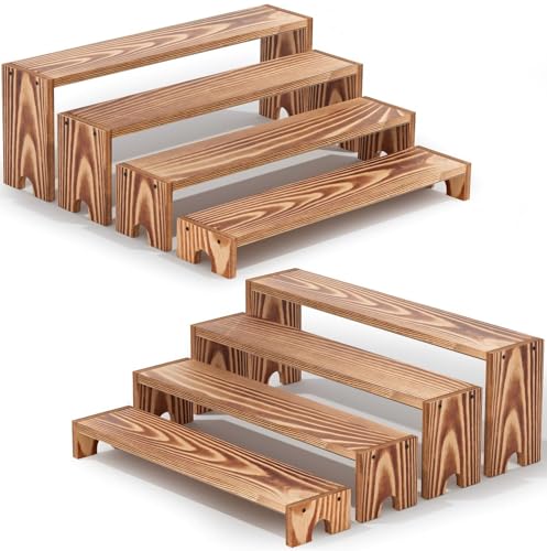 14-Inch Wooden Tiered Riser Display Set