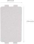 5PCS Microwave Oven Plates Universal Waveguide Cover Mica Sheet Replacement 4.6 x 2.5 inch