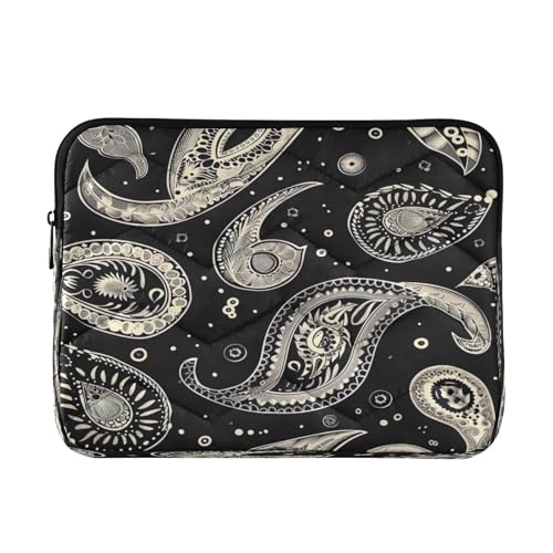 Funda para laptop 13-14 pulgadas impermeable patrón Paisley