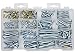 Price comparison product image Qualihome Drywall Screw Assortment, 6 Coarse Thread Sharp Point with Phillips Drive 2 Bugle Head, Ideal Screw for Drywall Sheetrock Wood Screws