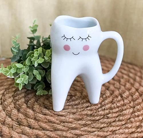 Caneca Formato Dente Molar - Com carinha