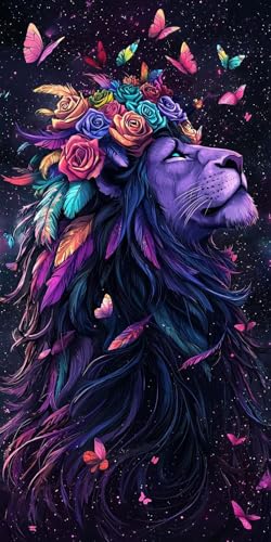 G ӓq Paint by Numbers hG Lbg l ʂ肦 lphGLoXNtg  LoXA[g uVƃANG̋, ItBX CeA rO, ւ̃Mtg 50x100cm (t