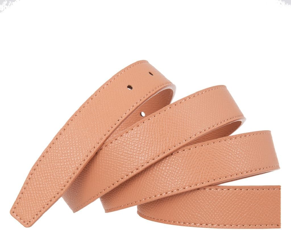 2.4CM Women's Belt Strap, Punched Palm Pattern, Body