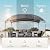 SUNSHINE VALLEY 10'x13' Outdoor Gazebo,Waterproof Arc Canopy Tent with Permanent Galvanized Iron Pipe Frame,UV Protected Patio Gazebo, for Lawn,Backyard and Deck,Grey