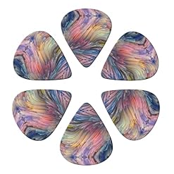 Dream Colorful Lot de 6 médiators pour guitare acoustique, guitare électrique, basse, ukulélé – fins, moyens et épais. - Les Beatles, Paul McCartney, John Lennon, RIngo Starr, George Harrison Dream Colorful Lot de 6 médiators pour guitare acoustique, guitare électrique, basse, ukulélé – fins, moyens et épais. – Image 4