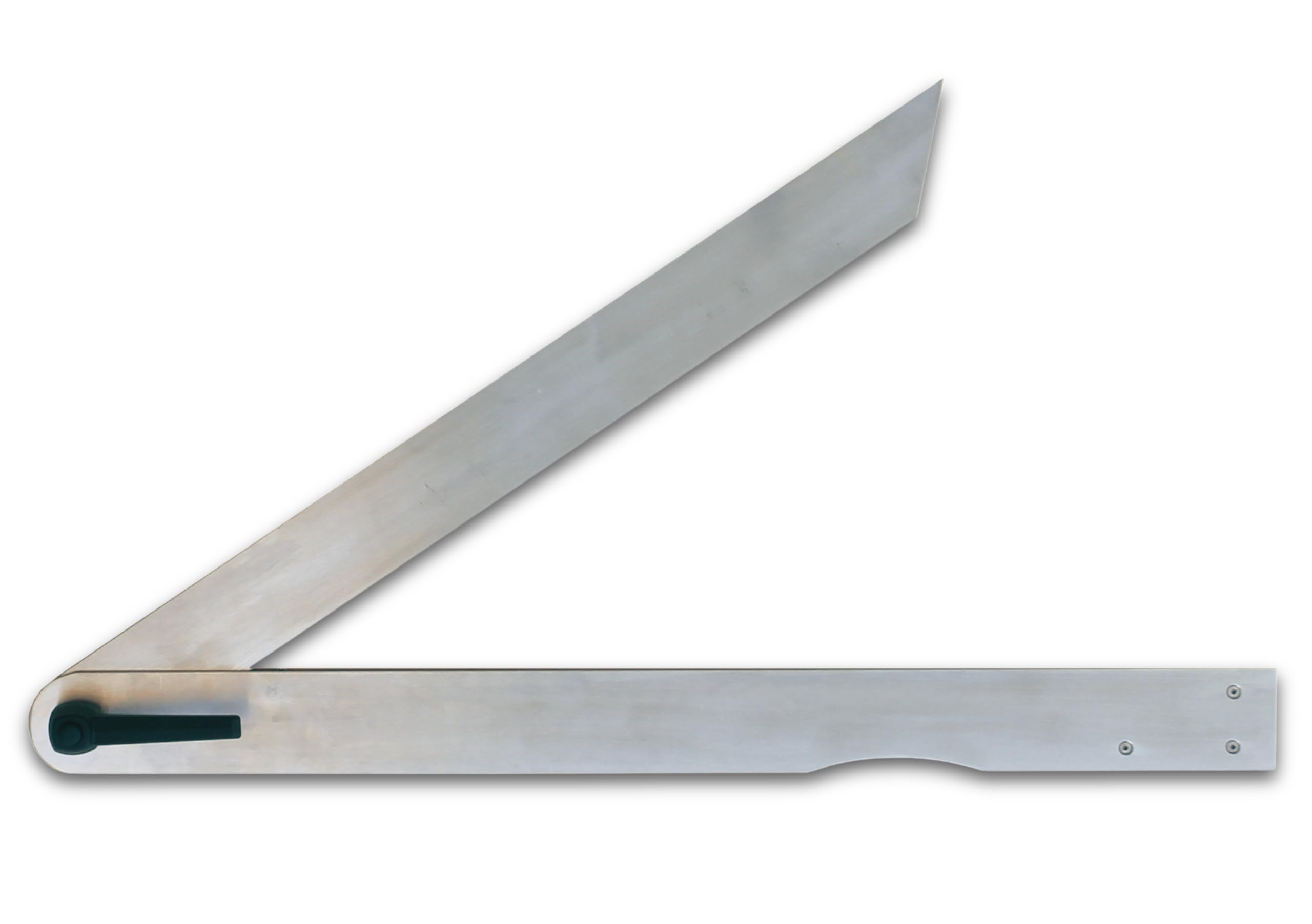 Falsa squadra in alluminio T845 | Squadra regolabile con leva di bloccaggio, squadra da falegname professionale, 450 mm