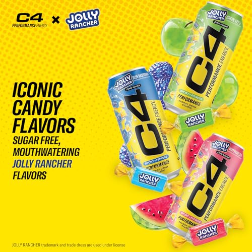 Cellucor C4 Performance Energy Drink | Jolly Rancher Watermelon thumb #2