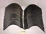 AMA Code LVU14877& LVU14879 Tine Compatible with John Deere Tiller Tines LVU14877& LVU14879, Fits Model 665 Roto-Cultivtors Full Set of 48