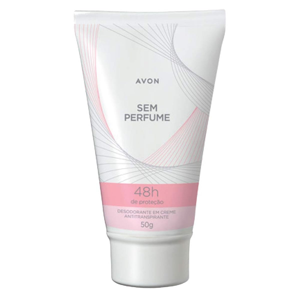 Avon Desodorante em Creme Antitranspirante, Sem Perfume, 48 Horas de Proteção, Fórmula