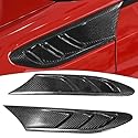 Vibsky Seitenlüfter aus Karbonfaser für Toyota GT86, BRZ, Scion FR-S (2012–2020), Schwarz Vibsky Seitenlüfter aus Karbonfaser für Toyota GT86, BRZ, Scion FR-S (2012–2020), Schwarz