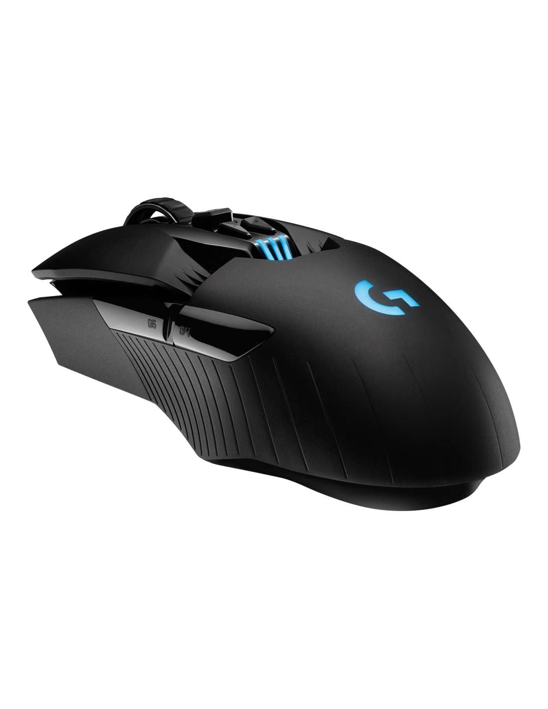 Logitech G903 Lightspeed Ratón Gaming Inalámbrico, Captor Hero 25K, 25,​600 dpi, RGB, Ultraligero, Botones Programables, Batería de 140h, POWERPLAY-​compatibile, PC/​Mac, Negro