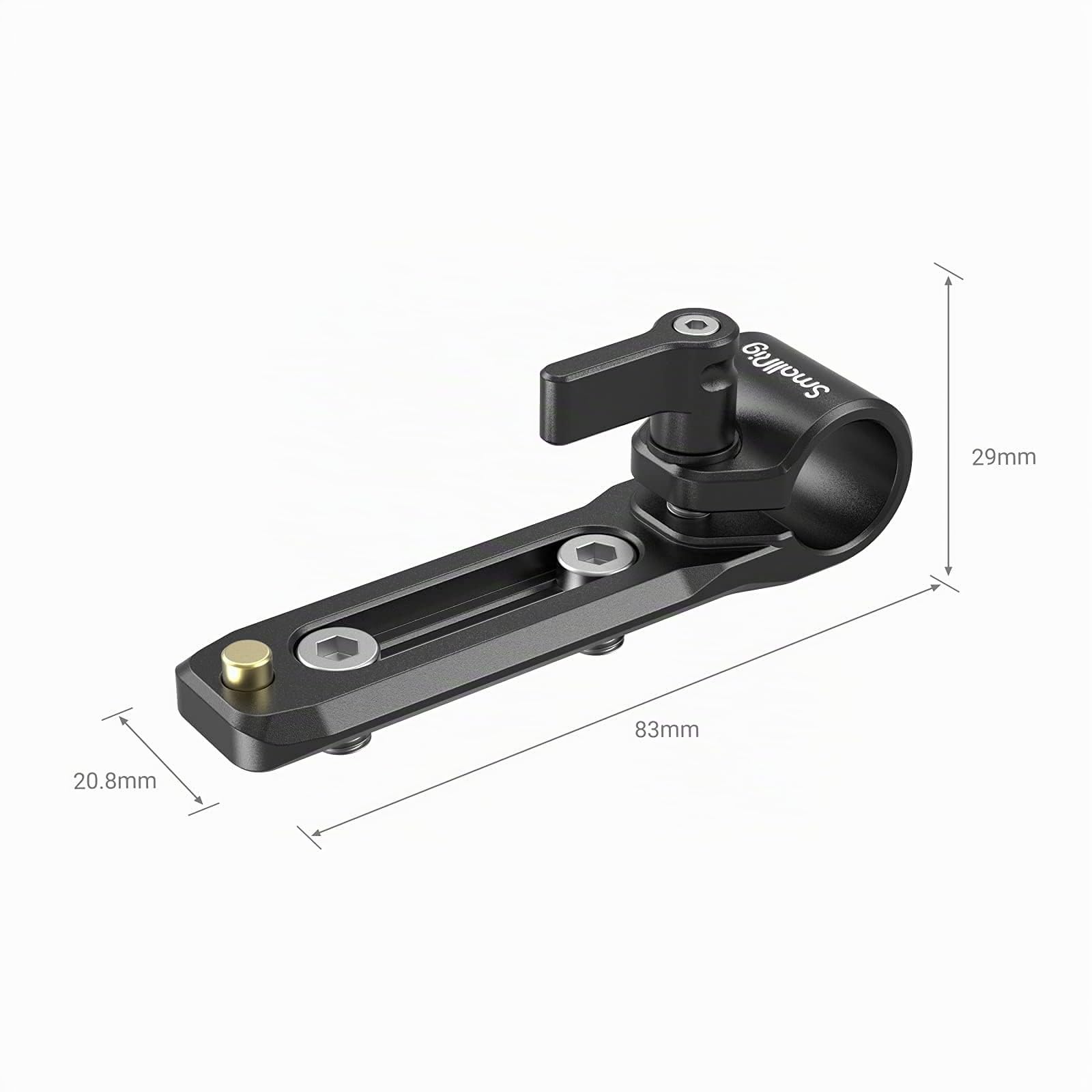 SMALLRIG Universel 15 mm Rod Clamp avec Rail NATO - 3011