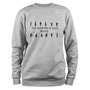 Styletex23 Sweatshirt #2 Monty Python Fun, Silly Walks