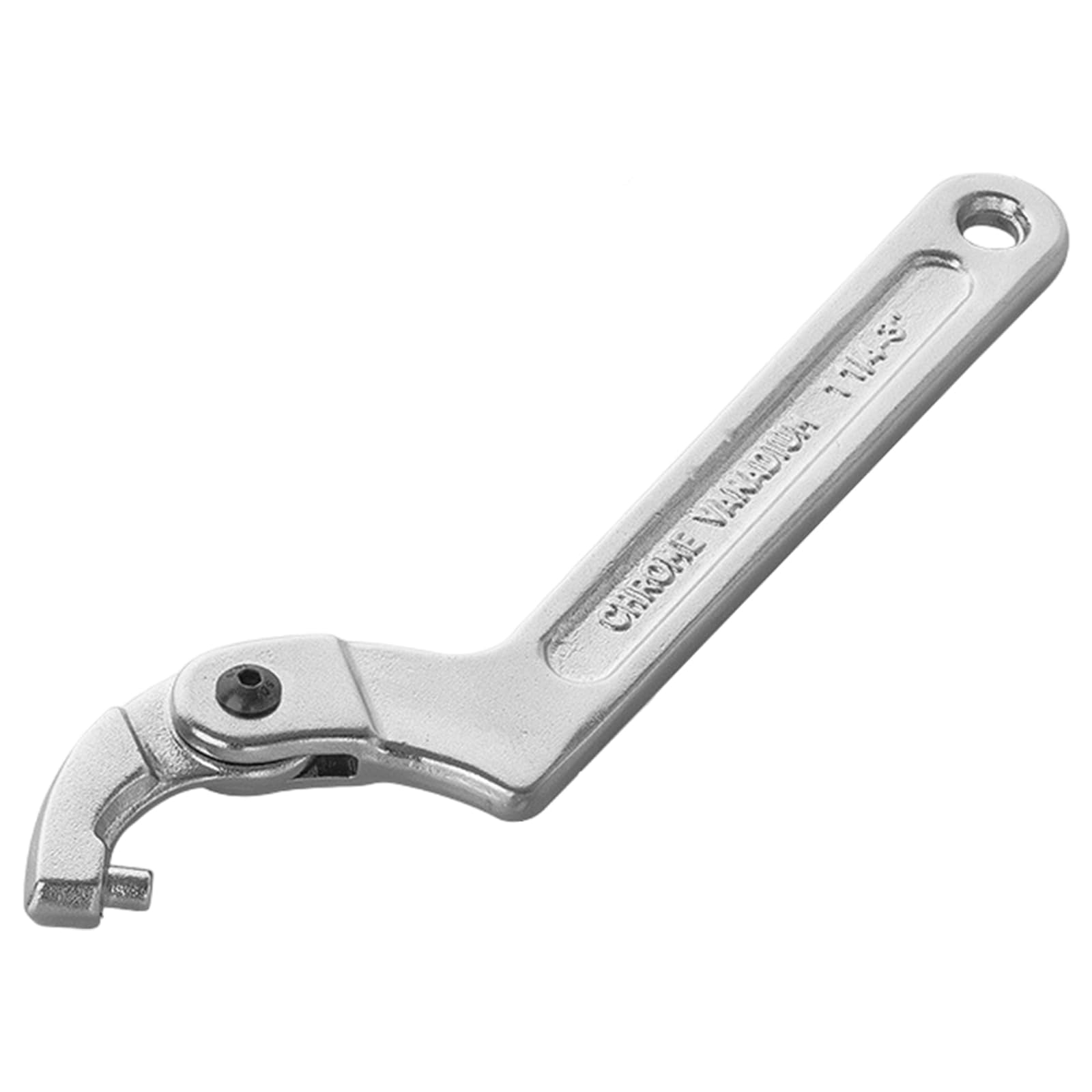 Hogtnd 32/76 Mm Hook Wrench For Round Screw Hand Tool Adjustable Wrench 19-51Mm / -76Mm / 51-121Mm / 115-170Mm Wrench Hand Tool Adjustable Hook Wrench