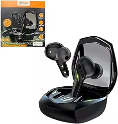 Fone de Ouvido sem fio Bluetooth TWS Kaidi KD-776 Com Modo Gamer Smart Touch