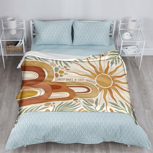 Couverture de soleil bohème moderne idéale pour vos soirées canapé - 6