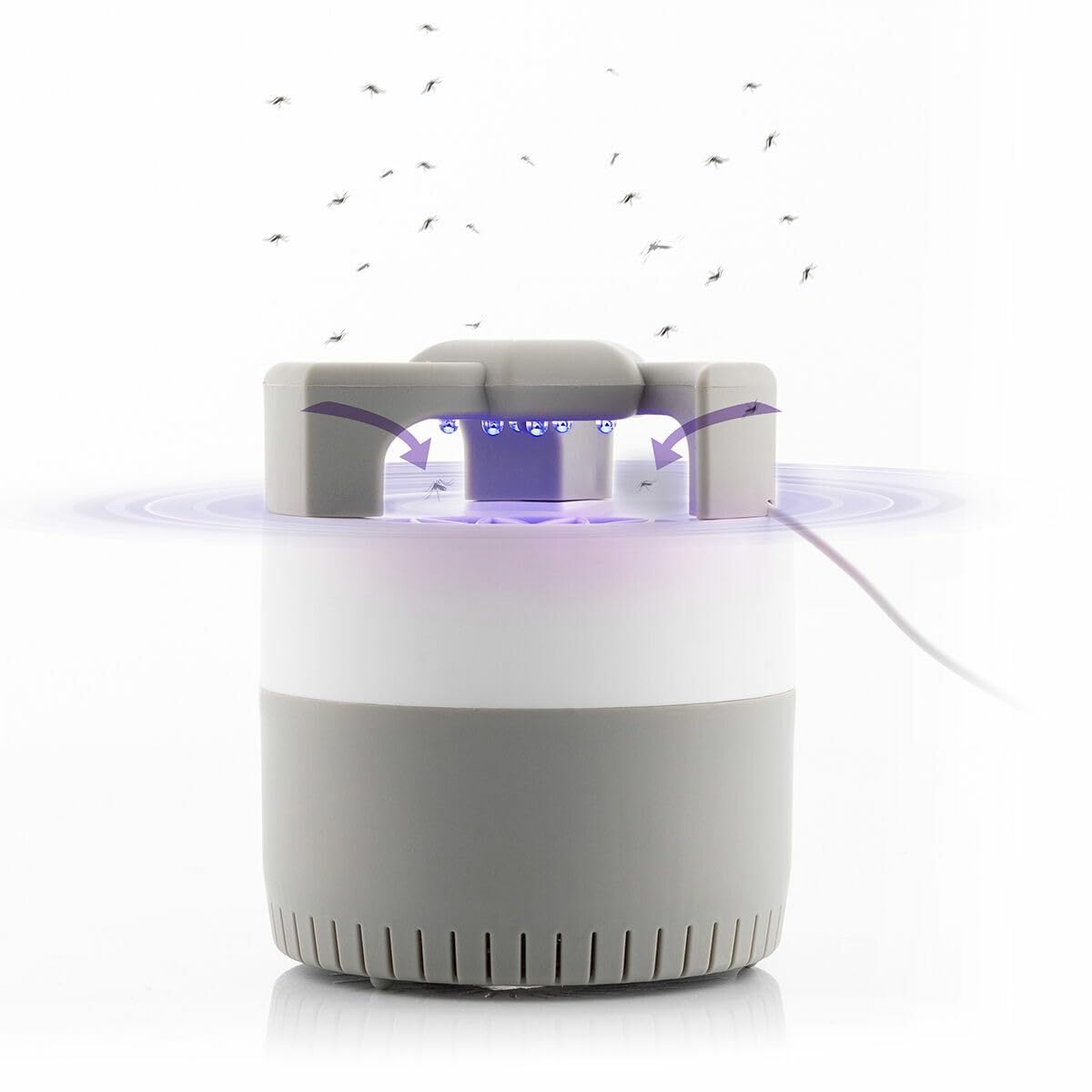 Repelente de insectos LED, lámpara antimosquitos UV, luz nocturna, USB, insecto, matanza, trampa de mosquitos, farol repelente de lámpara de control