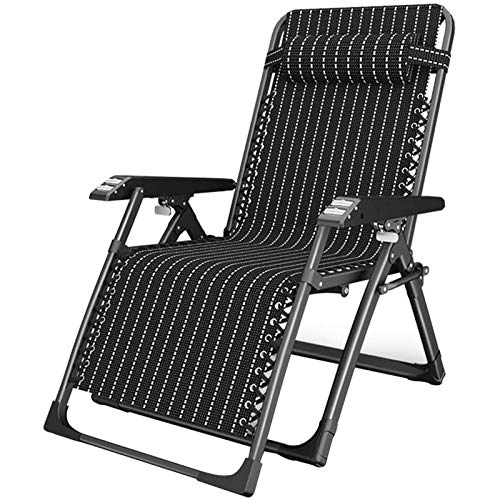 SHENGMIAOHE Tumbonas Plegables Portátiles con Almohadillas Desmontables, Sombrillas Ajustables para Jardines, Tumbonas para Playas de Verano, Adecuadas para Viajes de Campamento en Jardines