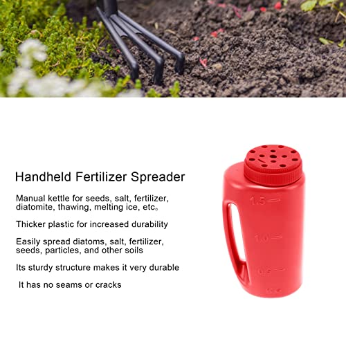 Distribuidor manual de fertilizante de plástico resistente miniatura 2