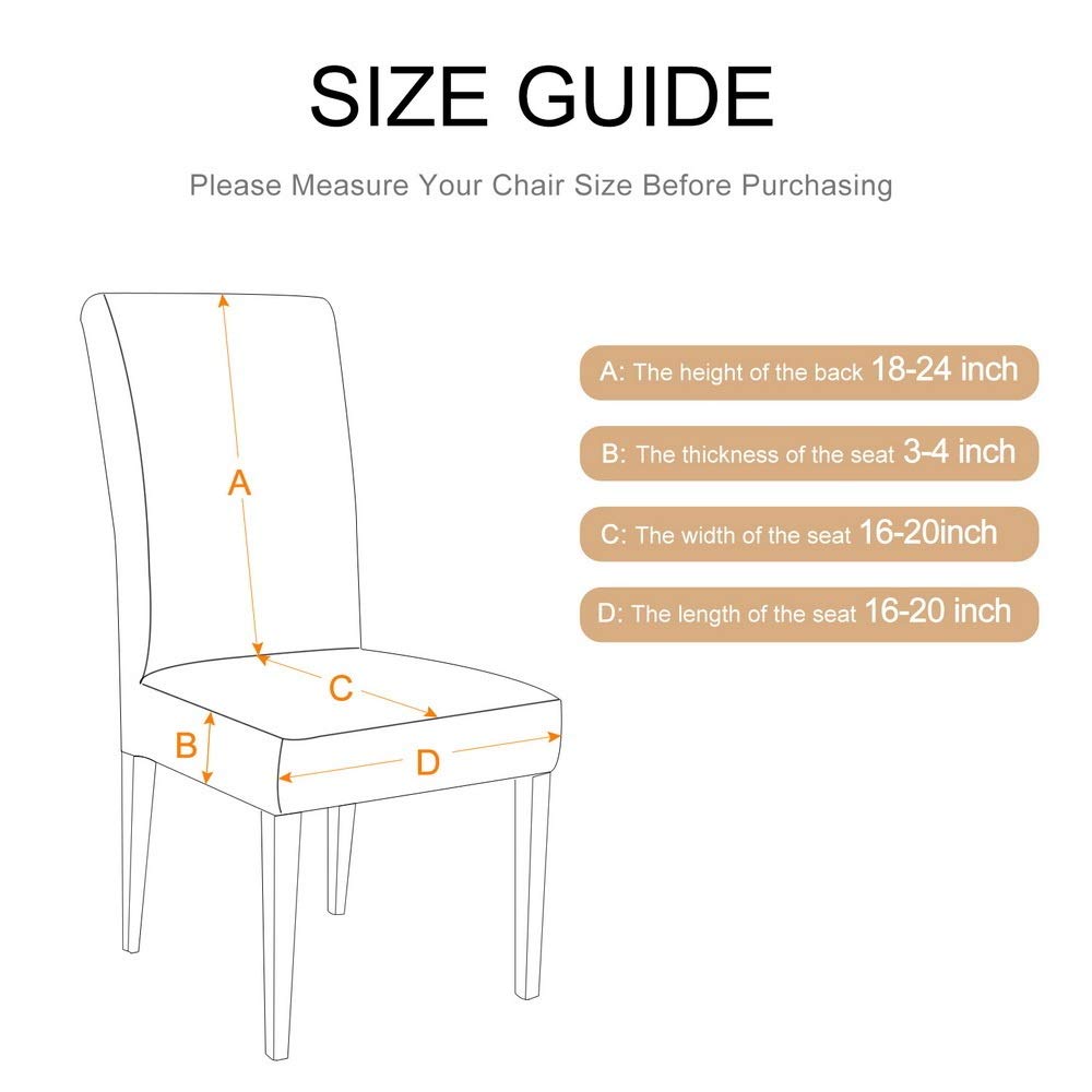 Coprisedia 2/4/6 Pz allungabile Sedia della Copertura Lavabile di Stampa del Fiore Rimovibile Modello Seat Cover Fodera for Nuziale della Casa Chaise Coprisedia con Schienale