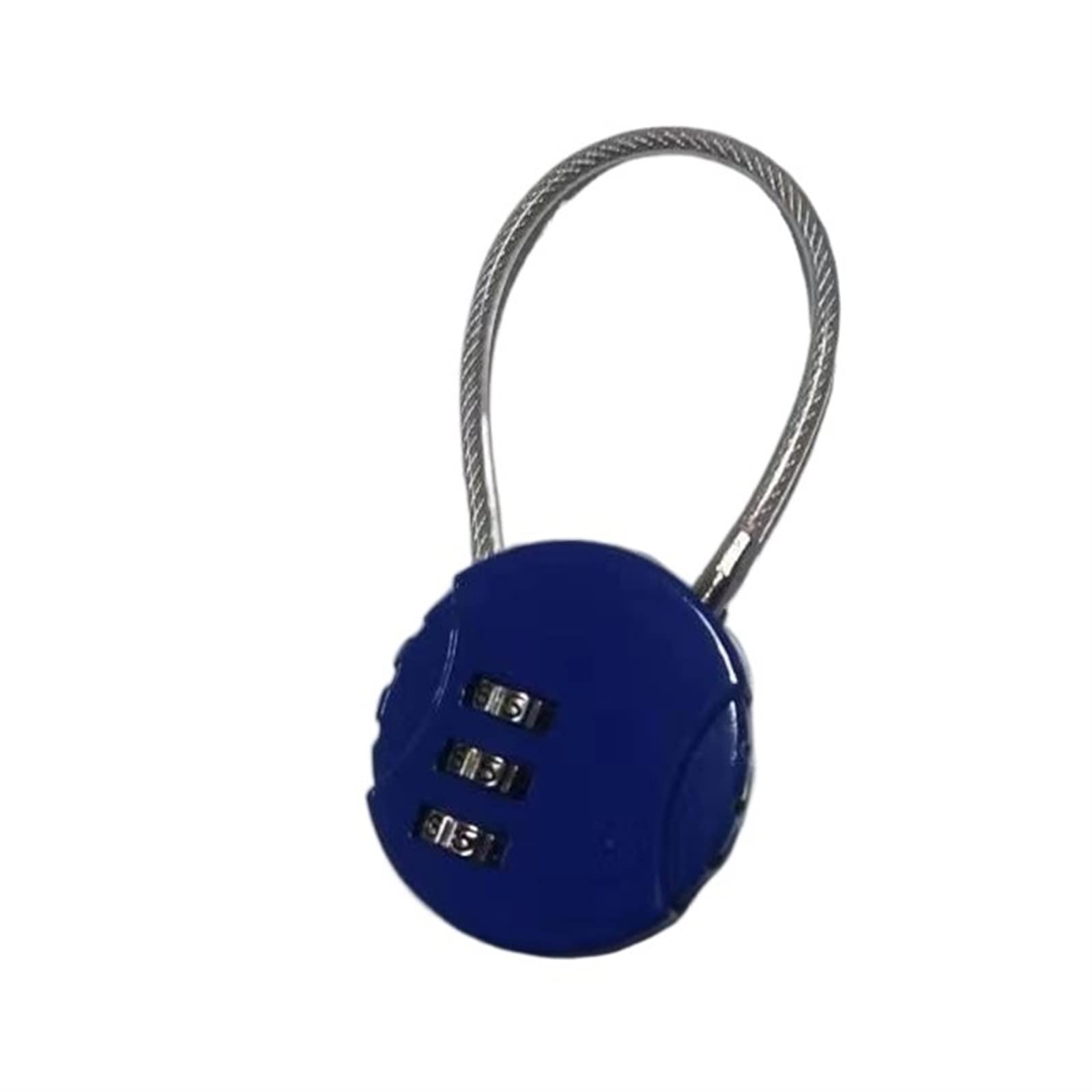 Lucchetti a combinazione， Lucchetti per valigie Lucchetto con codice, lucchetto con combinazione a 3 cifre, lucchetto con combinazione mini a fune metallica for esterni