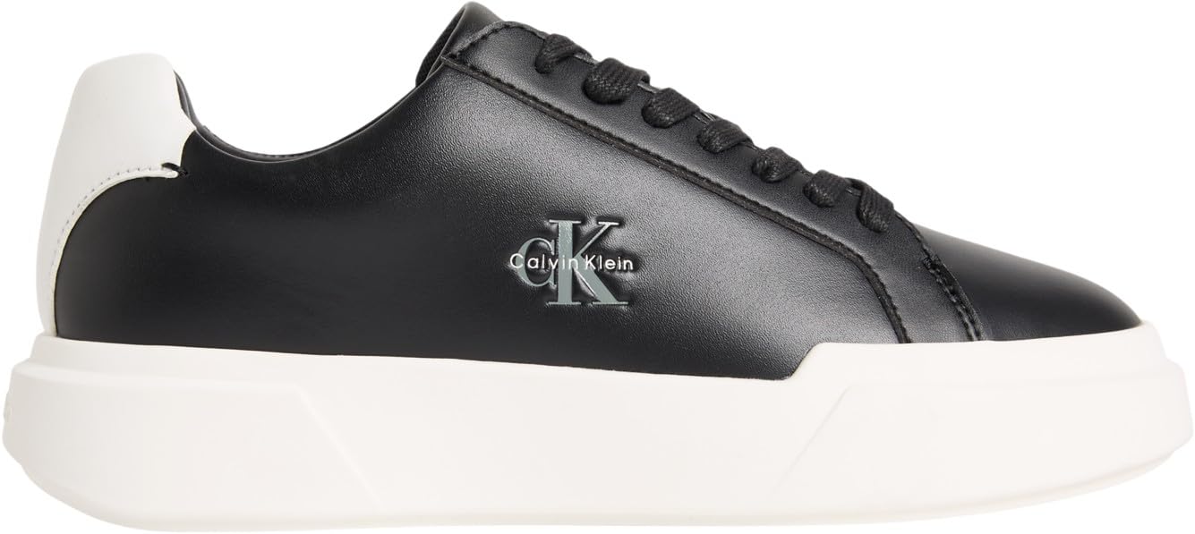 Calvin Klein Damen Cupsole Sneaker Chunky Laceup aus Leder