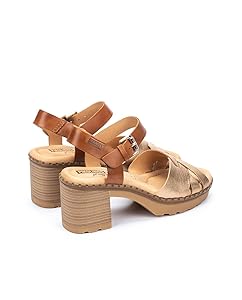 【中古】 Sevillanas LosPalosDelFlamenco Amazon.com | PIKOLINOS Heeled Sandals Leather Canarias for