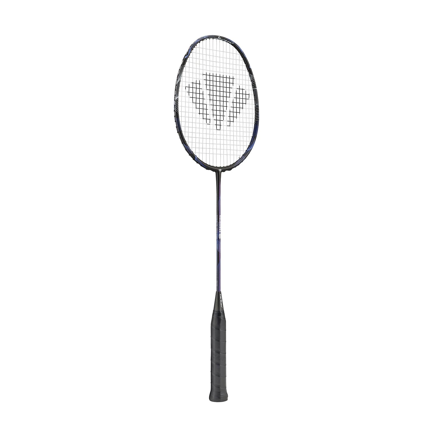 Carlton Velocitex V400 Badminton Racket, Dark Grey/Black (Matt)