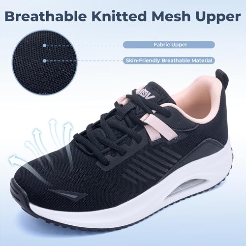Image of Women's Plantar Fasciitis Shoes Arch Support Orthotic Walking Sneakers