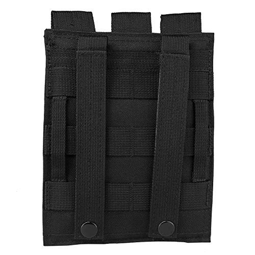 Triple Pistol Molle Extended Magazine Pouch 9Mm & .40 S&W Mp5 Mp7 Mp9 (Black) #TOP1