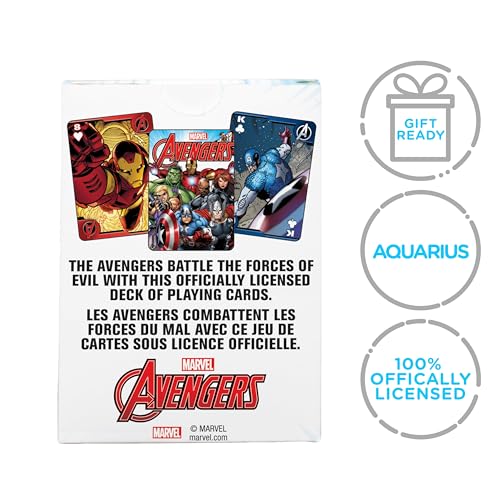 Naipes Marvel Avengers Comics 3" multicolor miniatura 7