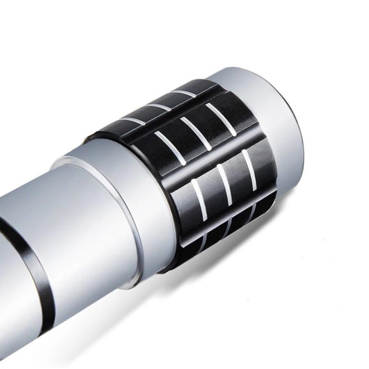 Teleobiettivo per Smartphone Zoom 12x in Lega di Alluminio Argento