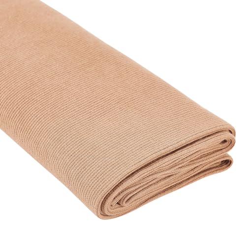 NBEADS Tessuto in Maglia a Costine, Tessuto di