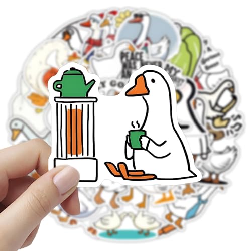 Stickers oie rigolote pour masquer les rayures de vos objets - 4