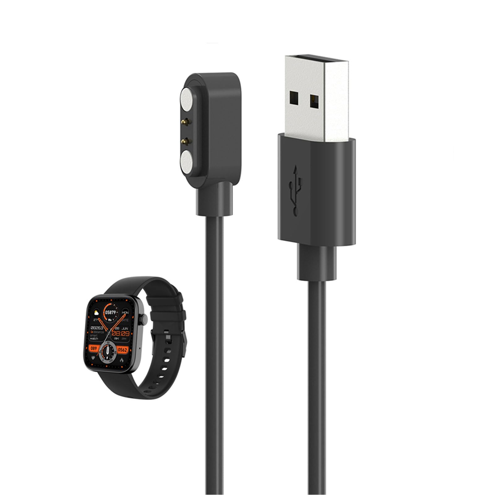 PANFHGFG Smartwatches Charges USB Charging Cable for COLMI P71 Watch Smartwatches Cable & Charges Cable Smartwatches USB Charges