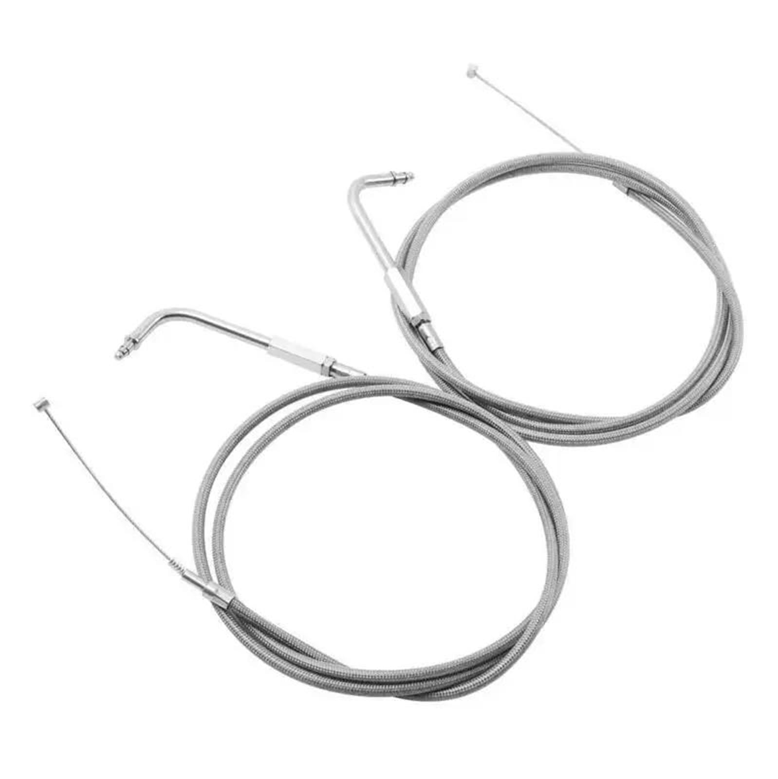 Cable De Acelerador 140 Cm para Motocicleta para Harley Dyna Softail FLT FXD FXST FLH Electra Glide
