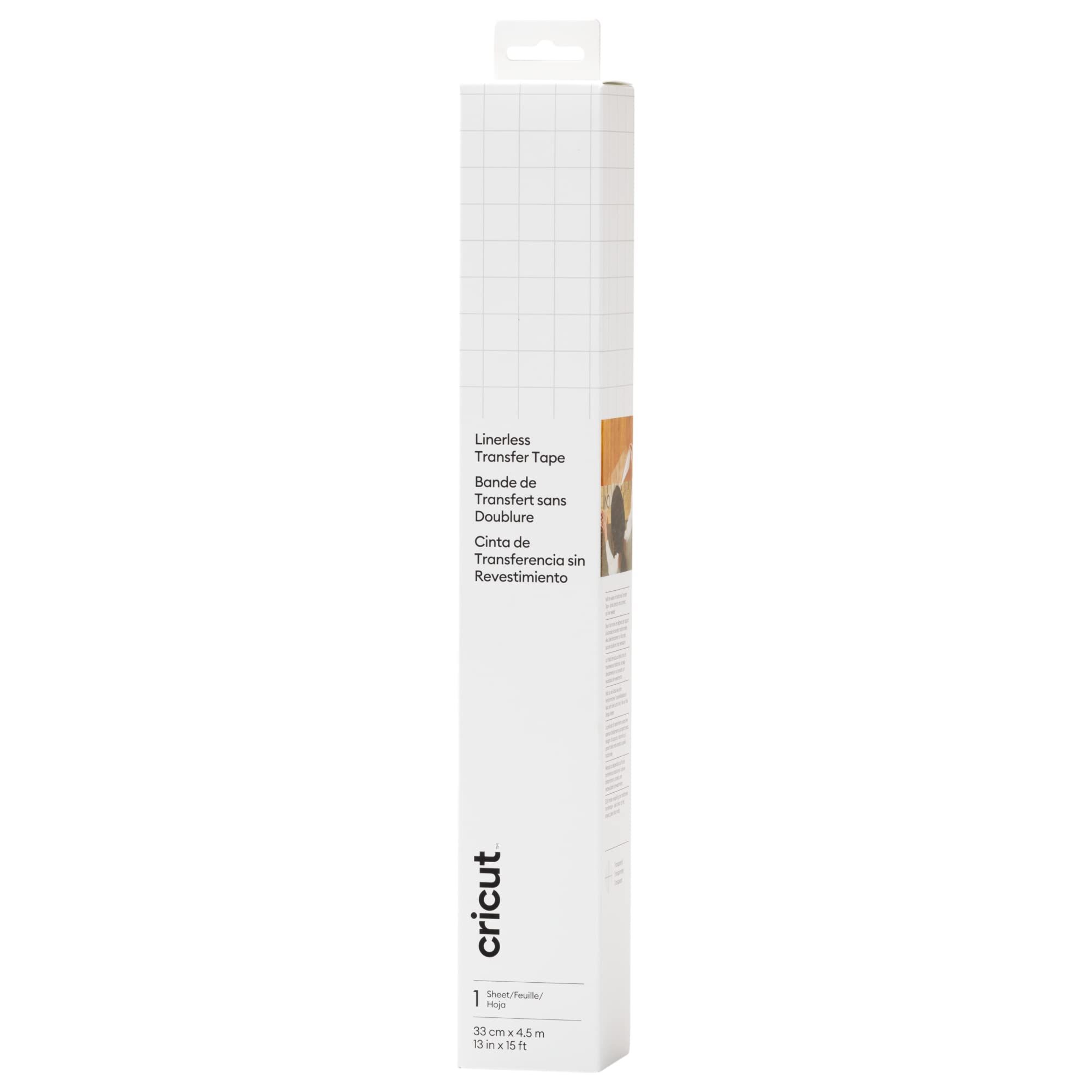 Cricut Nastro di trasferimento senza supporto | 33cm x 4,6m (13" x 15 ft)