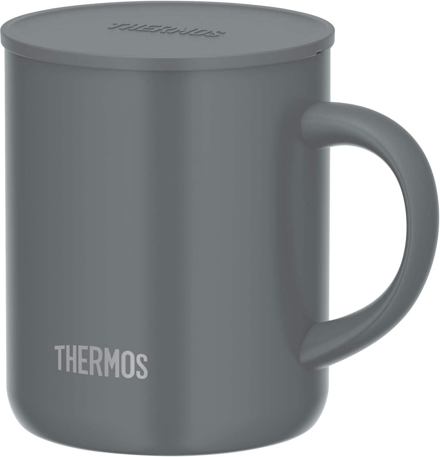 THERMOS Vacuum Insulated Mug with Lid 12 fl oz (350 ml) Dark Gray JDG-352C DGY