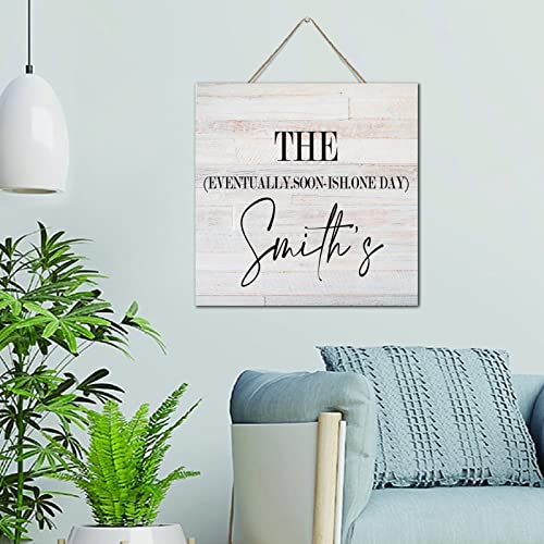 Plaque personnalisée en bois à offrir pour une crémaillère ou un anniversaire