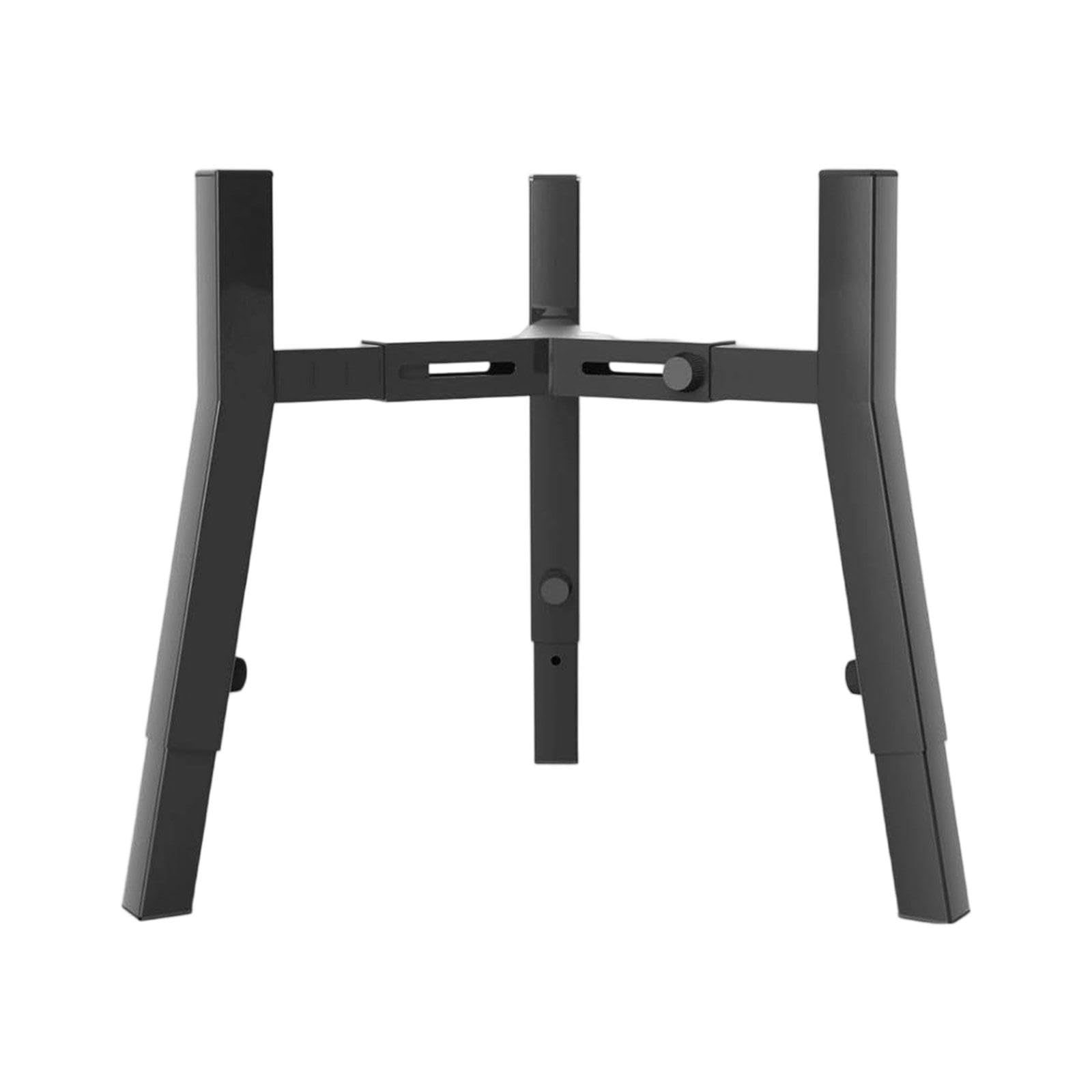 Support pour Gamelle de Chien, Gamelle Non Incluse, en Métal Antidérapant, Largeur Réglable de 18 à 27 Cm, Réglable en Hauteur