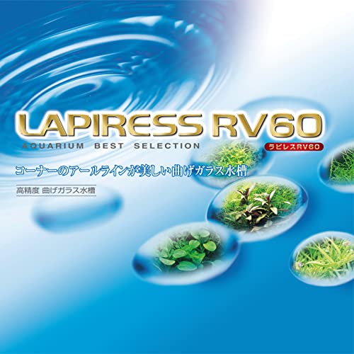 ジェックス GEX AQUARIUM ラピレスRV60N 曲げガラス水槽 の商品画像 2