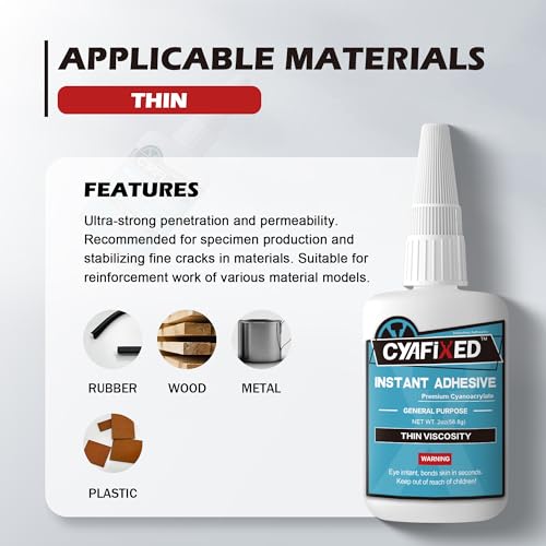 Cyafixed CFGPCPS005-1 Strong Cyanoacrylate (Ca) Super Glue thumb #4
