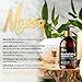Missy Revitalising Massage Oils for Date Night - Luxurious Blend - Peppermint, Eucalyptus & Orange Essential Oils, Enriched with Vitamin E & Grapeseed Oil, Hydrates & Enhances Skin 250ml Pump Bottle