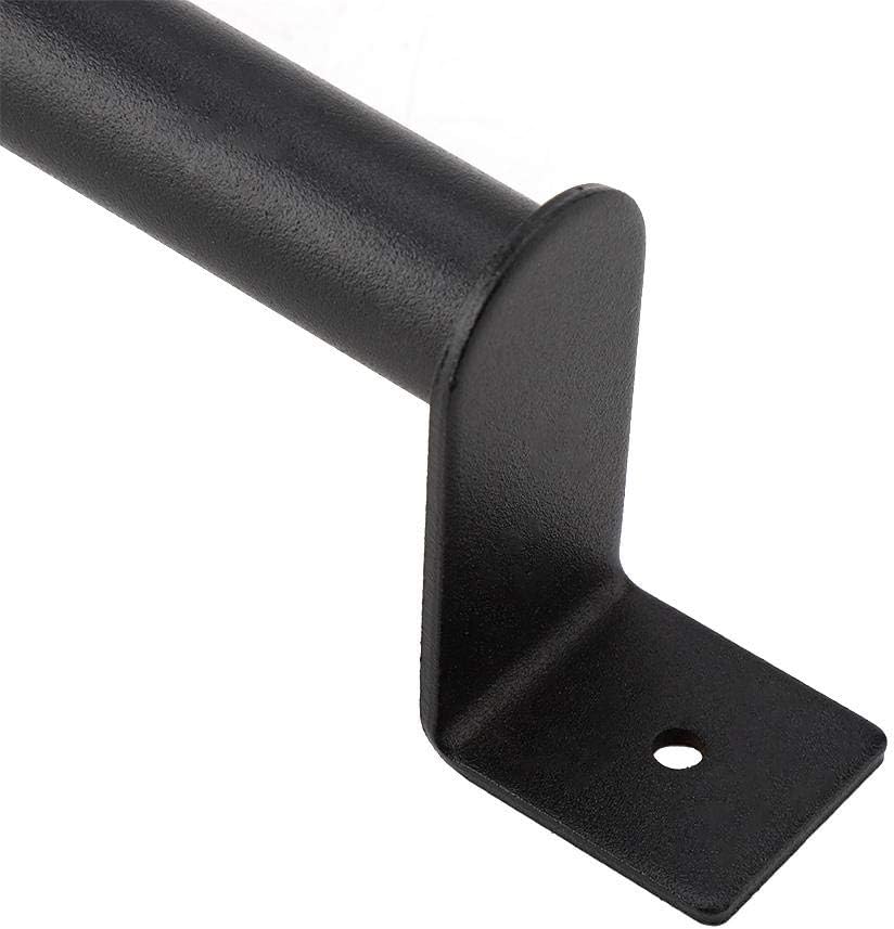 Black Heavy Duty Carbon Steel Sliding Door Pulls Handle for Sliding Barn Door Closet Cabinets Wooden Gate Hardware