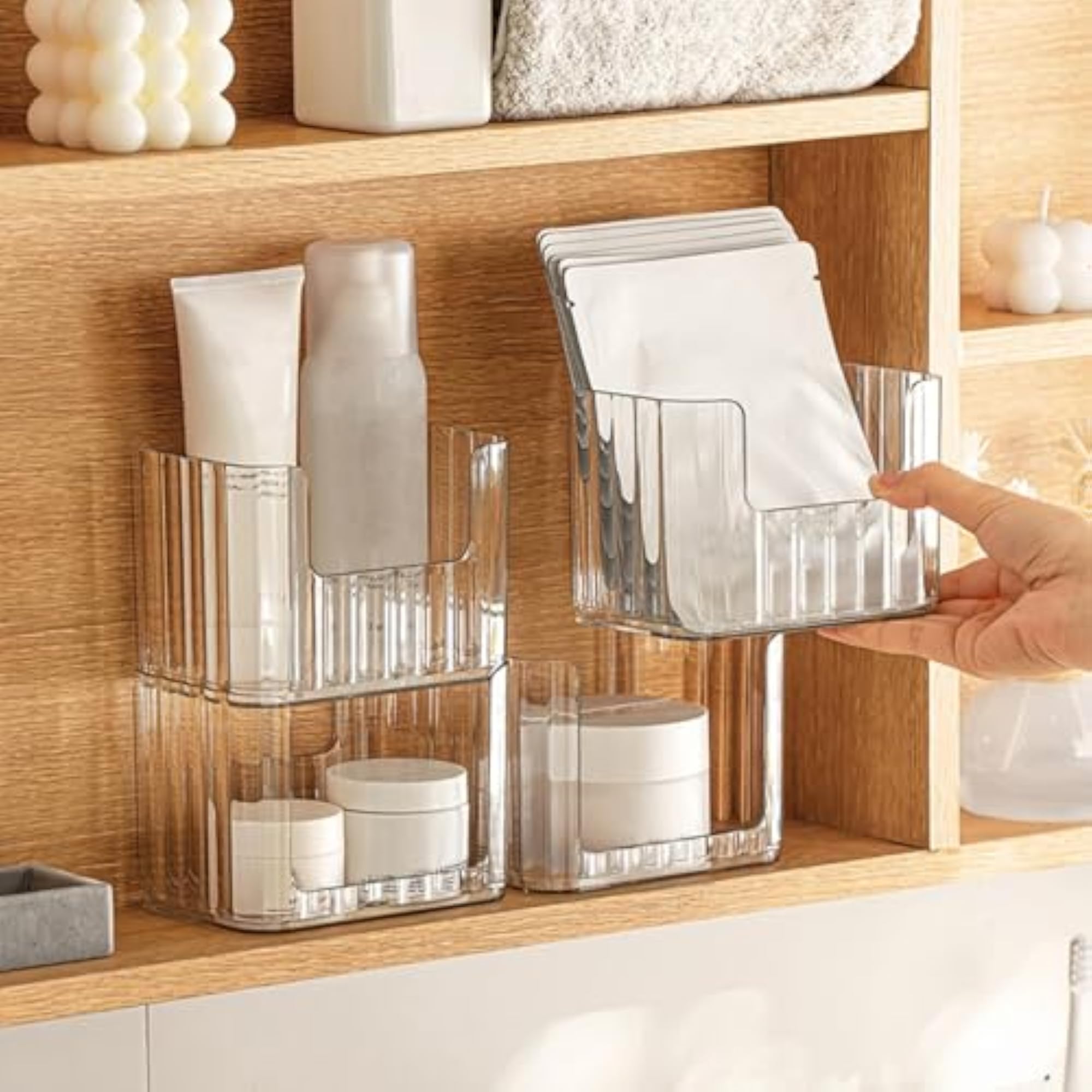 Lightweight Desktop Storage Box for Jewelry, Home Organizer