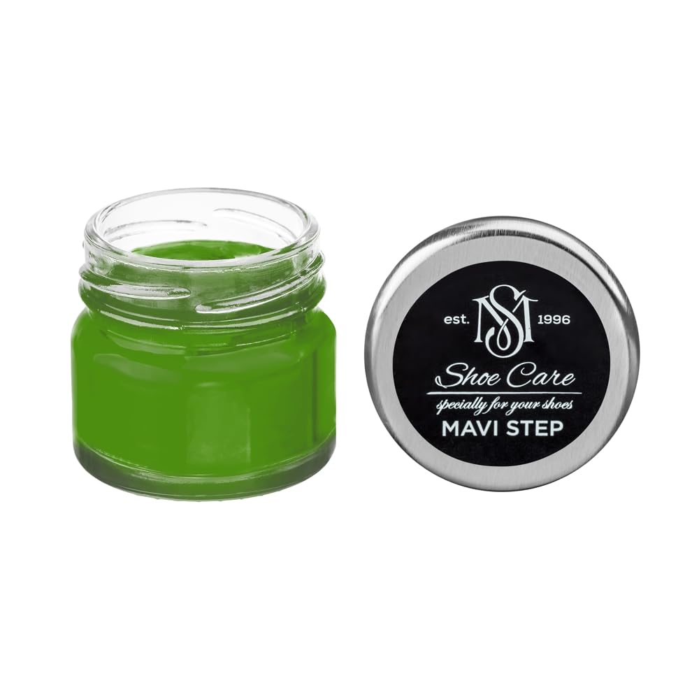 Rénover le cuir usé avec la Crème de Cirage Vert Olive Mat MAVI STEP
